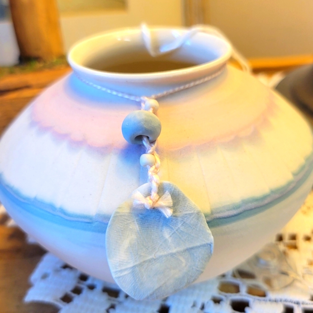 Handmade porcelain dish by: Debra Swauger